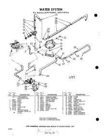 06 - Water System parts for Whirlpool Washer LWA7700W5 / from AppliancePartsPros.com