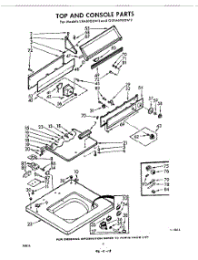 04 - Top And Console parts for Whirlpool Washer LXA6900W2 / from AppliancePartsPros.com