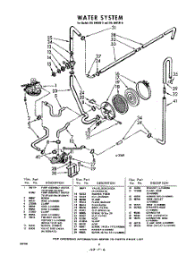 06 - Water System parts for Whirlpool Washer LVA8905W0 / from AppliancePartsPros.com