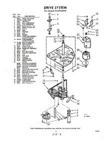 03 - Drive parts for Whirlpool Washer LVA9900W0 / from AppliancePartsPros.com
