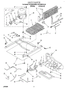 05 - Unit parts for Kitchenaid Refrigerator KTRC22KBAL00 / from AppliancePartsPros.com