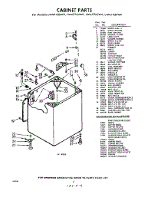 02 - Cabinet parts for Whirlpool Washer LWA7704W9 / from AppliancePartsPros.com