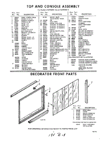 05 - Decorator Front parts for Whirlpool Washer LVA9920W0 / from AppliancePartsPros.com