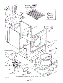 02 - Section parts for Whirlpool Dryer LE9200XWN0 / from AppliancePartsPros.com