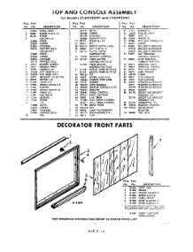 05 - Decorator Front parts for Whirlpool Washer LVA9920W1 / from AppliancePartsPros.com