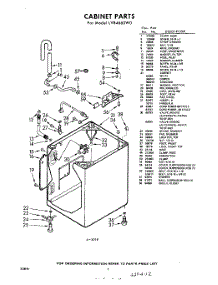 02 - Section parts for Whirlpool Washer LVB4660W0 / from AppliancePartsPros.com