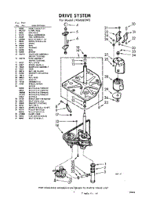 03 - Section parts for Whirlpool Washer LVB4660W0 / from AppliancePartsPros.com