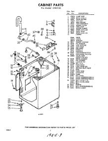 02 - Section parts for Whirlpool Washer LVB5150W1 / from AppliancePartsPros.com