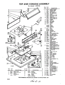 04 - Section parts for Whirlpool Washer LVB5150W1 / from AppliancePartsPros.com