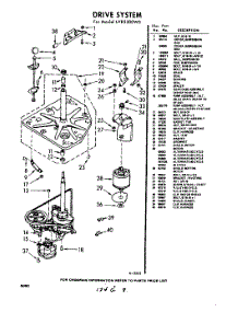 02 - Section parts for Whirlpool Washer LVB5300W0 / from AppliancePartsPros.com