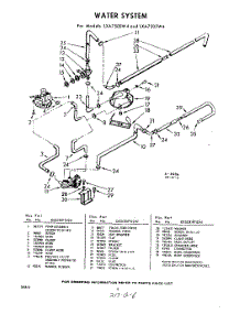 06 - Water System parts for Whirlpool Washer LXA7500W4 / from AppliancePartsPros.com