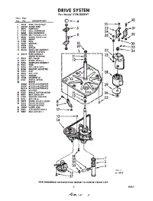 03 - Section parts for Whirlpool Washer LVB5500W1 / from AppliancePartsPros.com