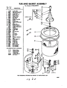 03 - Section parts for Whirlpool Washer LVB6400W0 / from AppliancePartsPros.com
