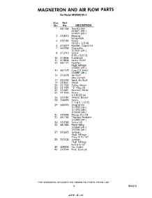 03 - Section parts for Whirlpool Microwave MW850EXR0 / from AppliancePartsPros.com