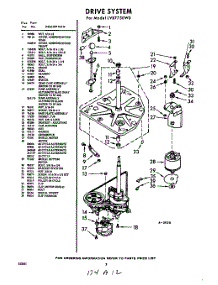 02 - Section parts for Whirlpool Washer LVB7750W0 / from AppliancePartsPros.com