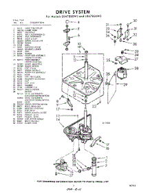 03 - Drive parts for Whirlpool Washer LXA7800W3 / from AppliancePartsPros.com