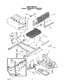 06 - Unit parts for Kitchenaid Refrigerator KTRC22KXAL20 / from AppliancePartsPros.com
