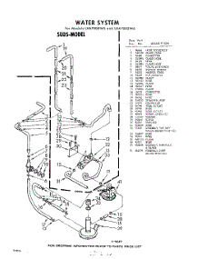 06 - Water System parts for Whirlpool Washer LXA7800W6 / from AppliancePartsPros.com