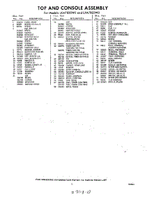 05 - Section parts for Whirlpool Washer LXA7805W0 / from AppliancePartsPros.com