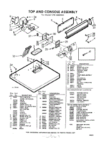 03 - Section parts for Whirlpool Dryer LVE4800W0 / from AppliancePartsPros.com