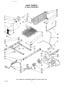08 - Unit parts for Whirlpool Refrigerator ET201EKLWR0 / from AppliancePartsPros.com