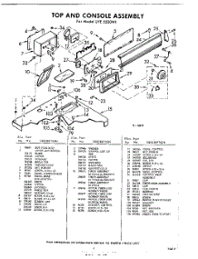 03 - Section parts for Whirlpool Dryer LVE5500W1 / from AppliancePartsPros.com