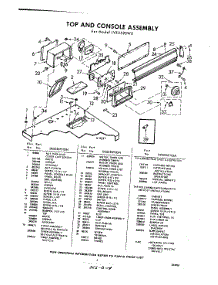 03 - Section parts for Whirlpool Dryer LVE5520W0 / from AppliancePartsPros.com