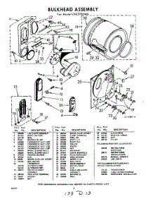 02 - Section parts for Whirlpool Dryer LVE5700W0 / from AppliancePartsPros.com