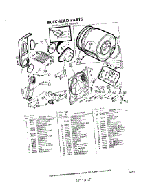 05 - Bulkhead parts for Whirlpool Dryer LDI9801W0 / from AppliancePartsPros.com
