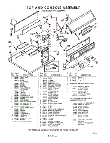 03 - Section parts for Whirlpool Dryer LVE6300W0 / from AppliancePartsPros.com