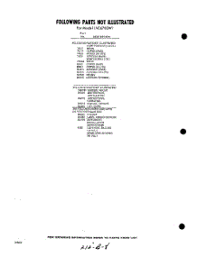 04 - Section parts for Whirlpool Dryer LVE6700W1 / from AppliancePartsPros.com