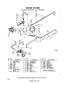 06 - Water System parts for Whirlpool Washer LWA9925W1 / from AppliancePartsPros.com
