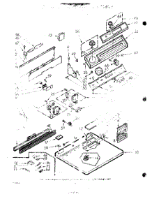 04 - Top And Console parts for Whirlpool Dryer LVE8900W0 / from AppliancePartsPros.com