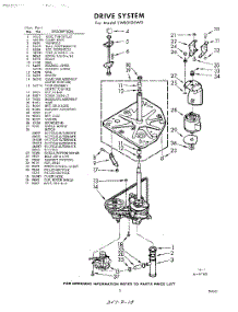 03 - Section parts for Whirlpool Washer LWB3100W0 / from AppliancePartsPros.com