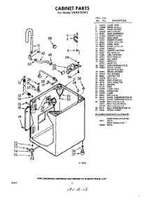 02 - Section parts for Whirlpool Washer LWB3100W2 / from AppliancePartsPros.com