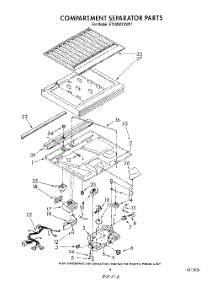 04 - Compartment Separator parts for Whirlpool Refrigerator ET20DKXVW01 / from AppliancePartsPros.com