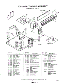 03 - Section parts for Whirlpool Dryer LVG3201W0 / from AppliancePartsPros.com