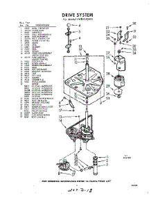 03 - Section parts for Whirlpool Washer LWB5150W0 / from AppliancePartsPros.com