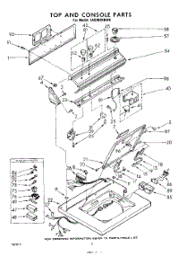 06 - Top And Console parts for Whirlpool Washer LA5500XKW0 / from AppliancePartsPros.com
