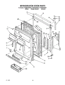 06 - Refrigerator Door parts for Whirlpool Refrigerator ET20DKXWG00 / from AppliancePartsPros.com