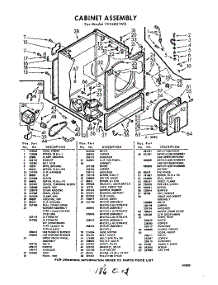 02 - Section parts for Whirlpool Dryer LVI4801W0 / from AppliancePartsPros.com