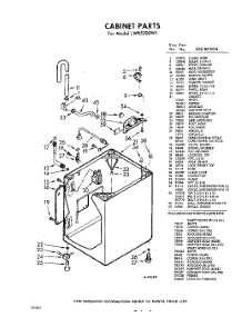 02 - Section parts for Whirlpool Washer LWB5300W1 / from AppliancePartsPros.com
