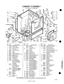 04 - Section parts for Whirlpool Dryer LVI4801W1 / from AppliancePartsPros.com