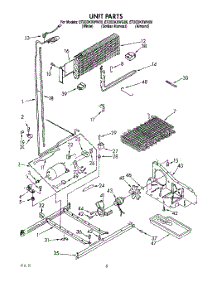 05 - Unit parts for Whirlpool Refrigerator ET20DKXWN00 / from AppliancePartsPros.com