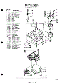 03 - Drive parts for Whirlpool Washer LWB5500W1 / from AppliancePartsPros.com