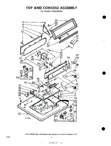 04 - Top And Console parts for Whirlpool Washer LWB5500W1 / from AppliancePartsPros.com