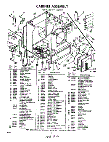 02 - Section parts for Whirlpool Dryer LVI5521W1 / from AppliancePartsPros.com