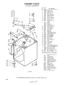 02 - Section parts for Whirlpool Washer LWB6400W0 / from AppliancePartsPros.com