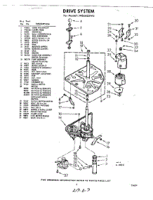 03 - Section parts for Whirlpool Washer LWB6400W0 / from AppliancePartsPros.com
