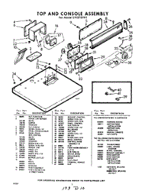 02 - Section parts for Whirlpool Dryer LVI5701W1 / from AppliancePartsPros.com